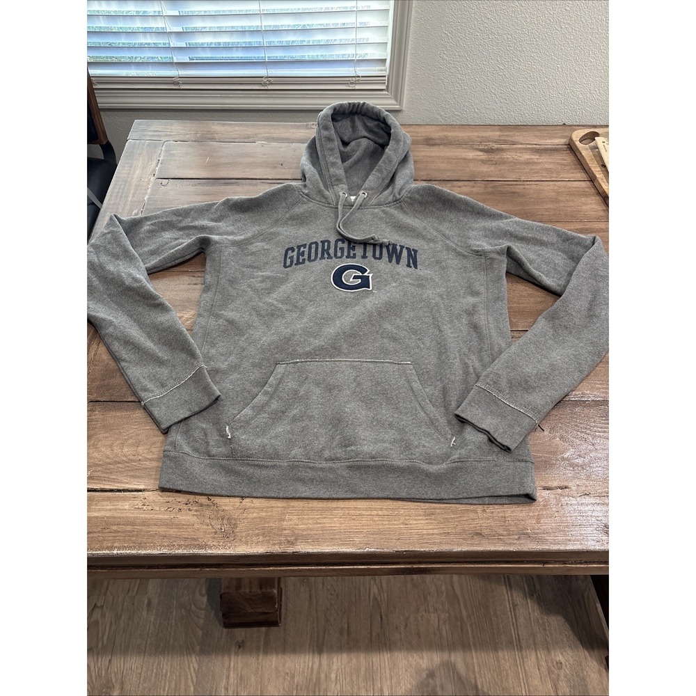 Georgetown University League Hoodie Pullover‎ Gray Men's Size XL